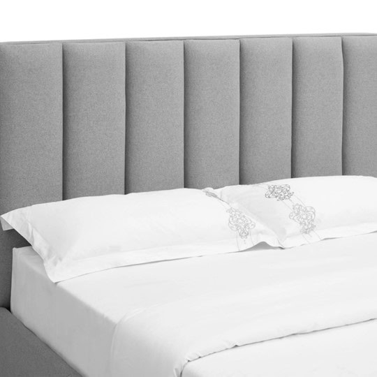 Hove 4ft6 Four Drawer Bedframe - Grey - Image 5