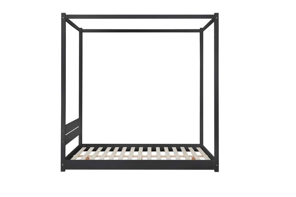 Darwin 4ft6 Four Poster Bedframe - Black - Image 7