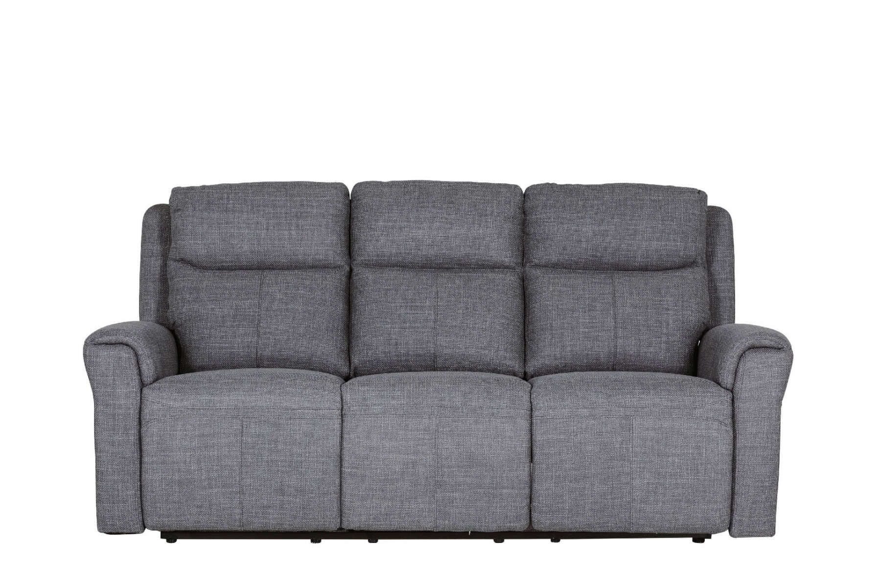 Russo 3 Seater Electric Recliner - Charcoal - Image 3