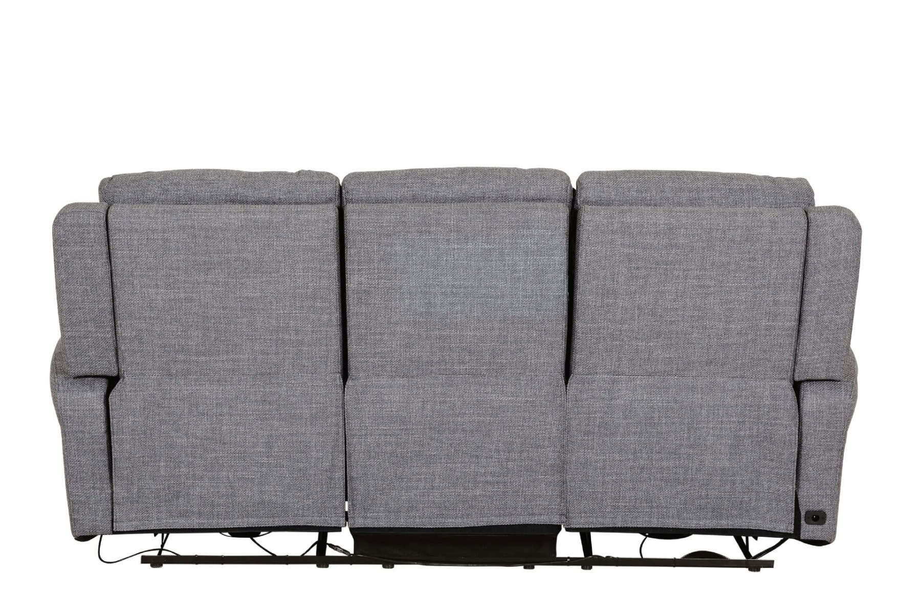 Russo 3 Seater Electric Recliner - Charcoal - Image 4