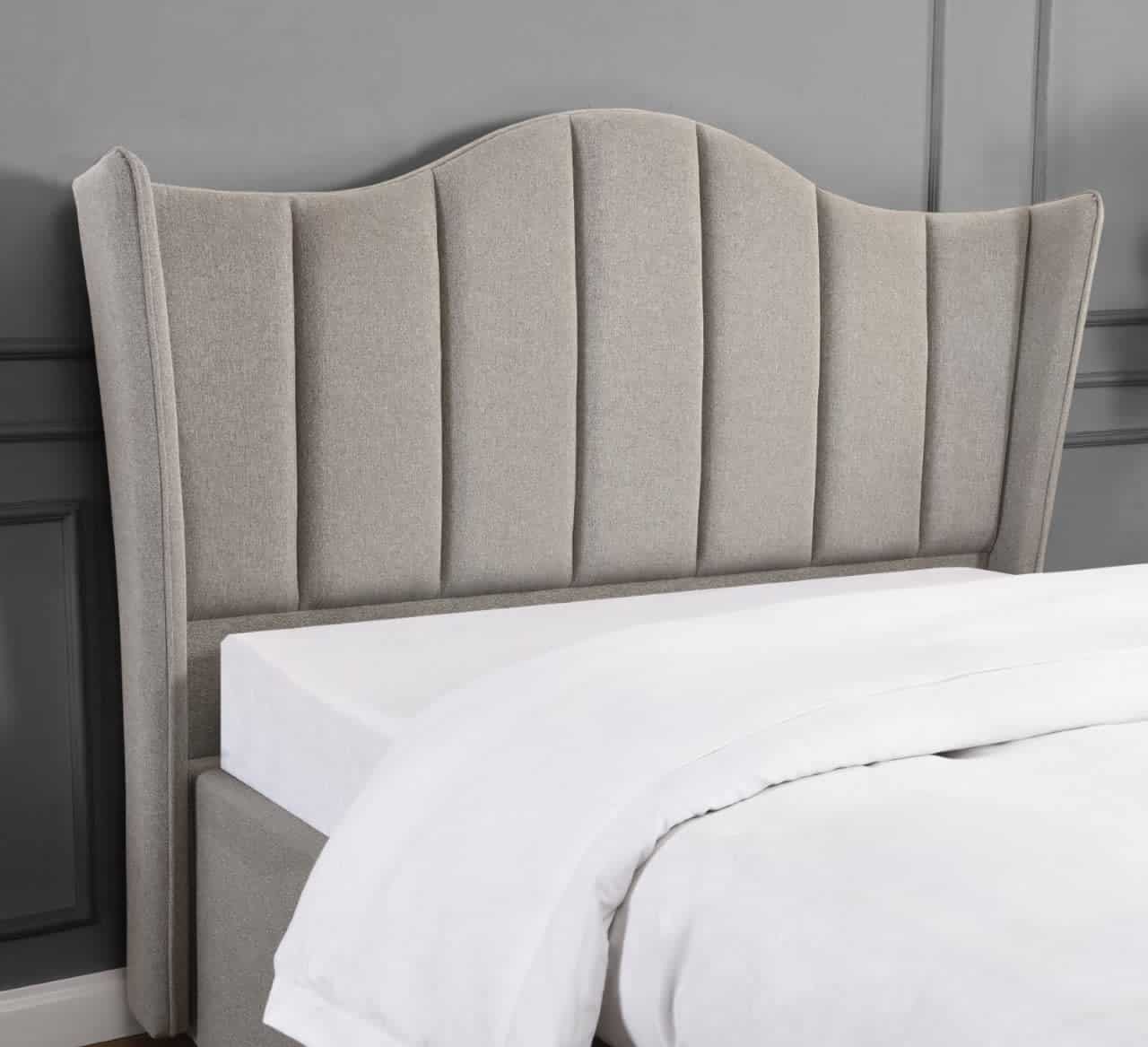 Wilson 4ft6 Headboard - Grey - Image 3