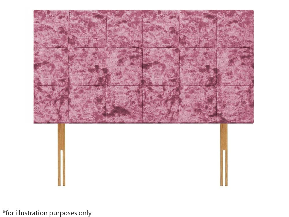 Apollo 5ft Croydon Headboard - Glitz Pink | Buy Online | Beds.ie