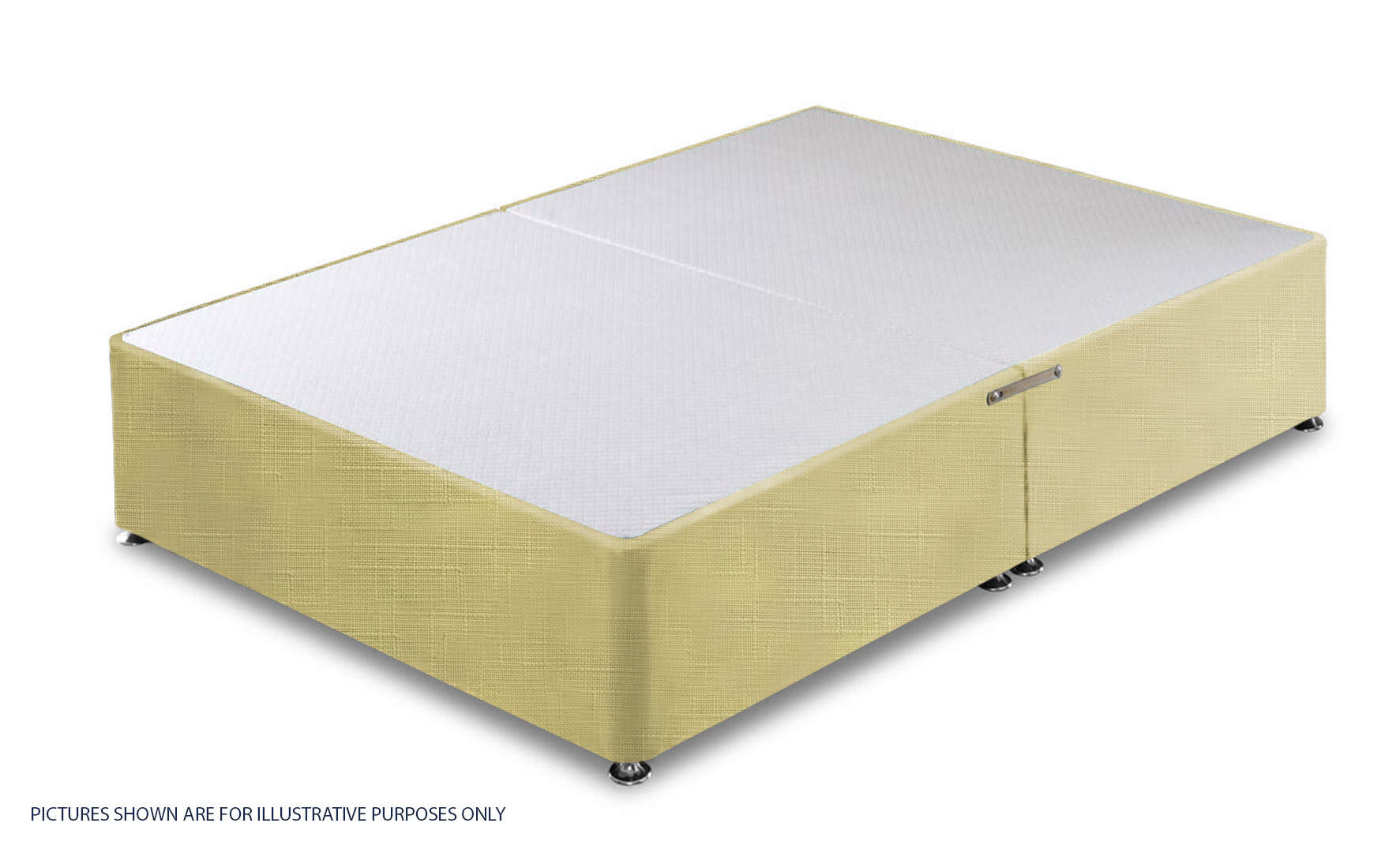 Apollo 4ft6 Azzure Cream Divan Base | Buy Online | Beds.ie