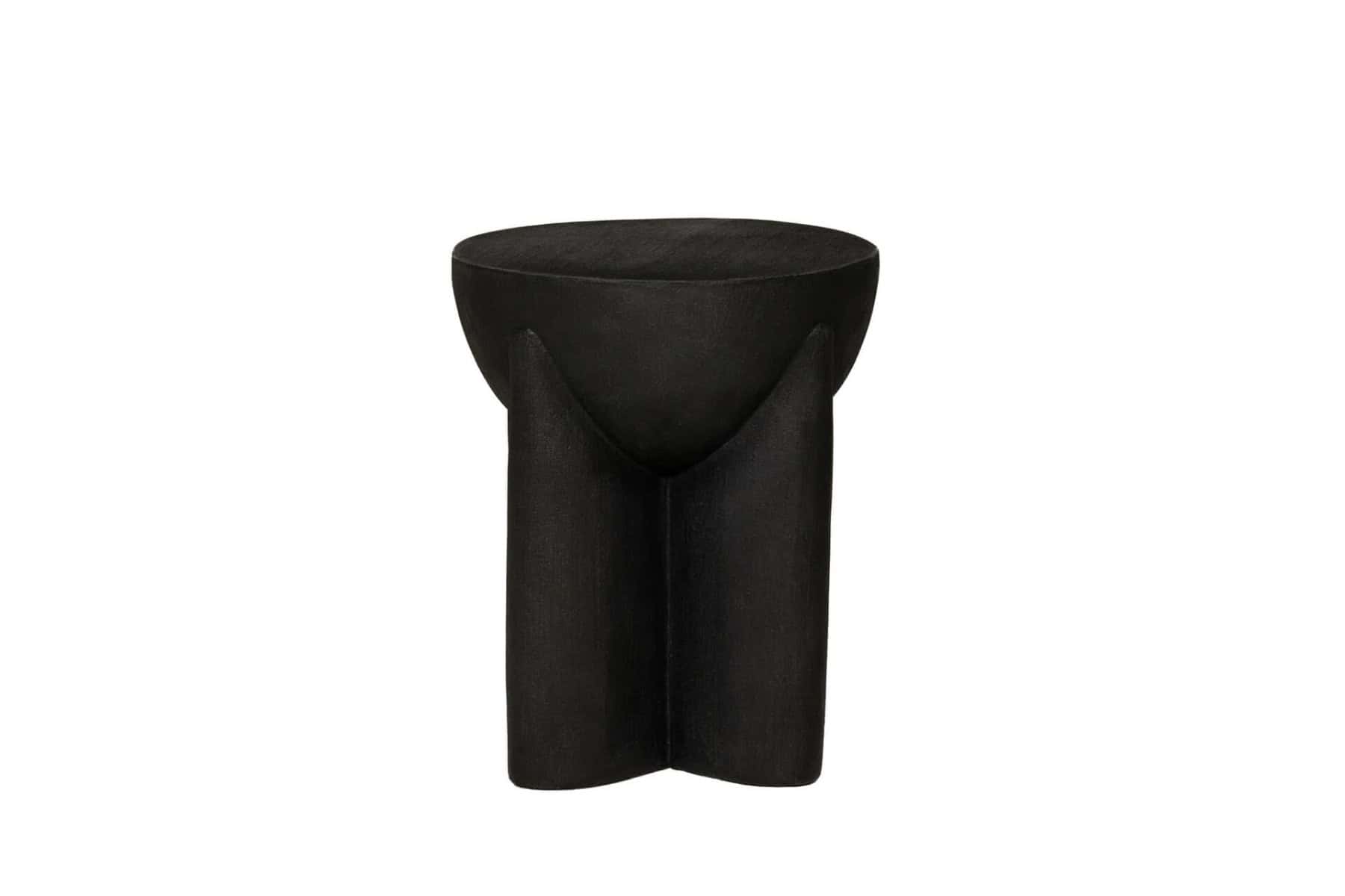 Xia Lamp Table Round - Black | Buy Online | Beds.ie