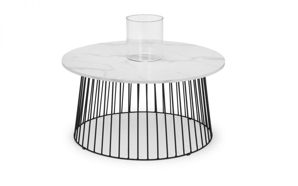 West End Coffee Table - White Marble | Buy Online | Beds.ie
