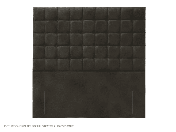 Apollo 4ft Prague Headboard - Velvet Dark Grey | Buy Online | Beds.ie