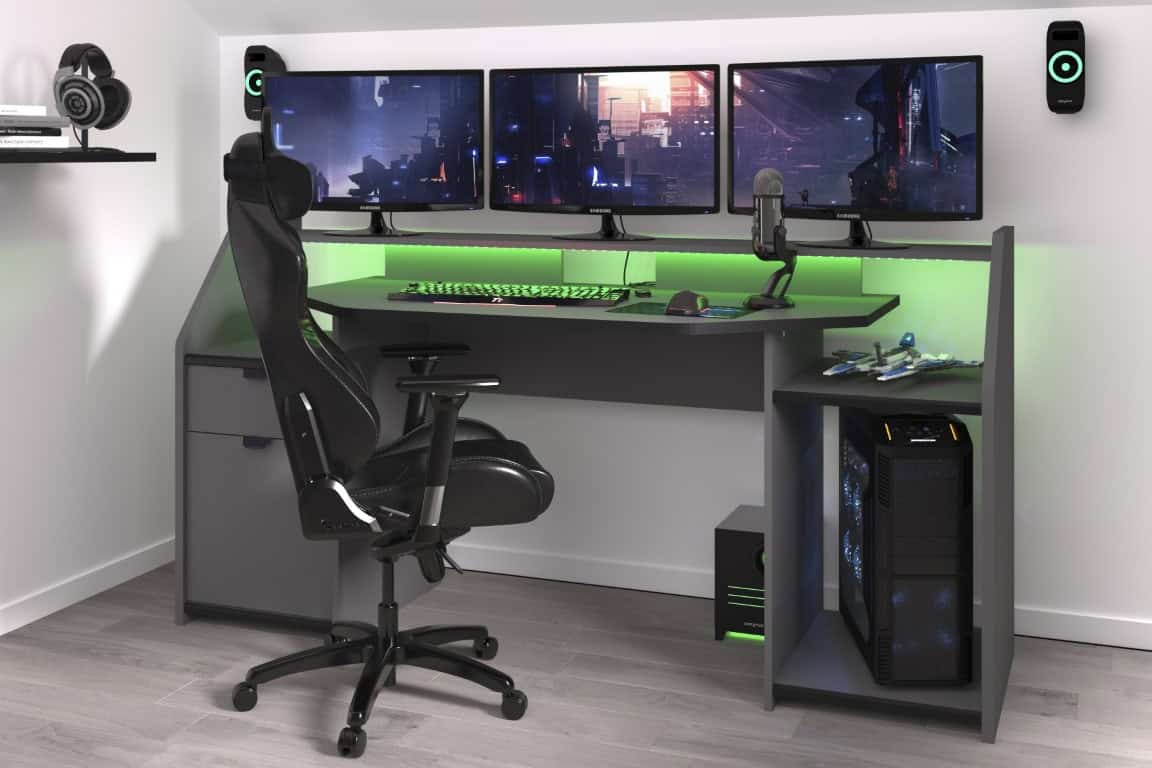 Parisot SetUp Gaming Desk | Buy Online | Beds.ie