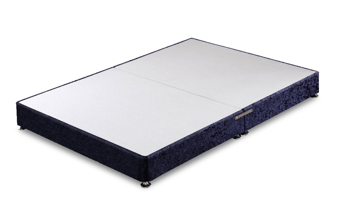 Apollo 5ft Glitz Navy Low Profile Divan Base | Buy Online | Beds.ie