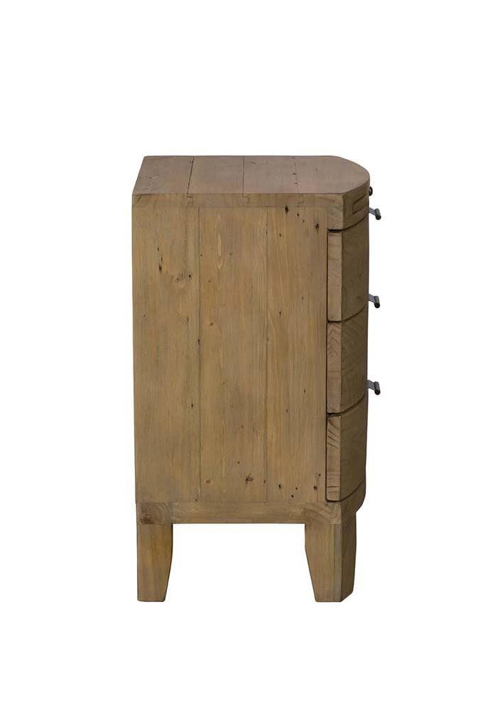 Baker Furniture Bermuda 3 Drawer Bedside - Image 4