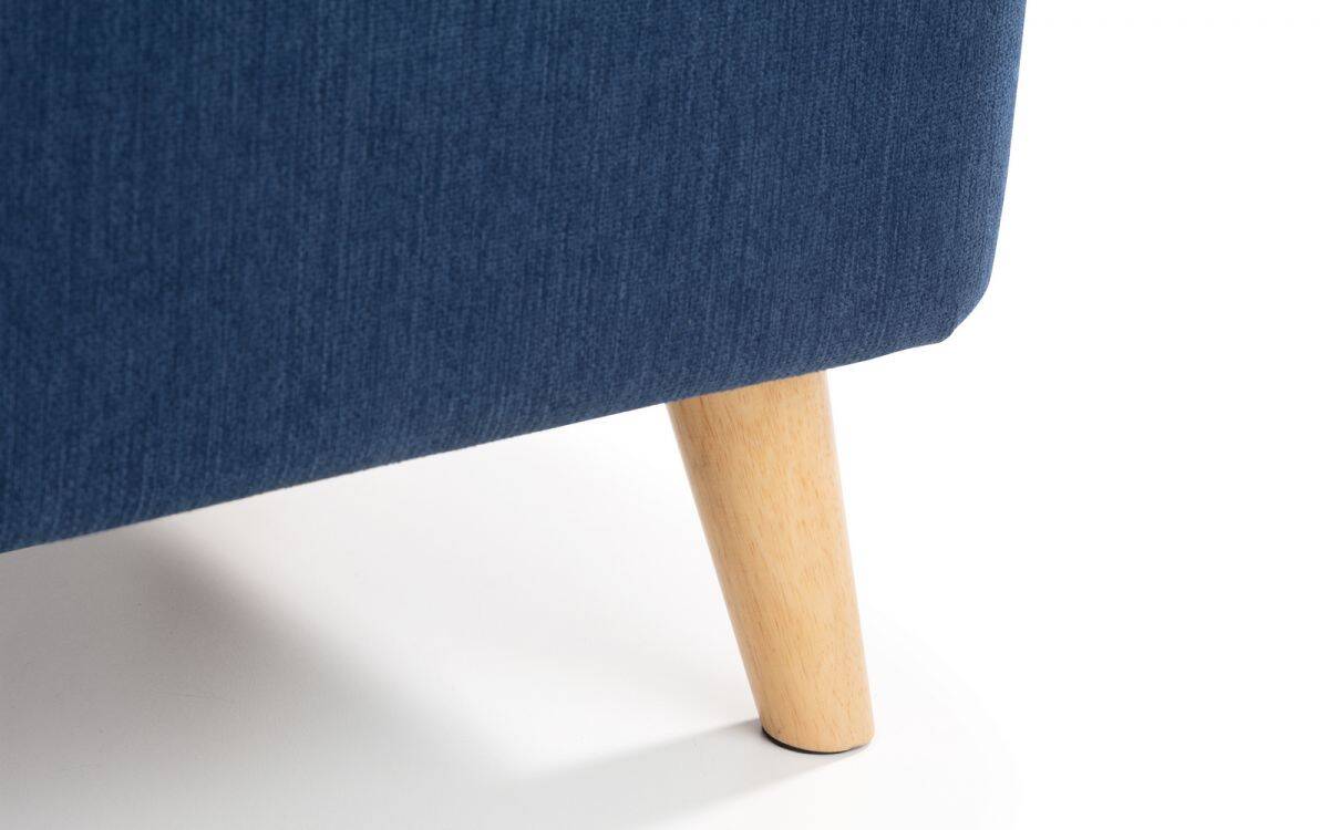 Helga Storage Bench - Blue Linen - Image 5