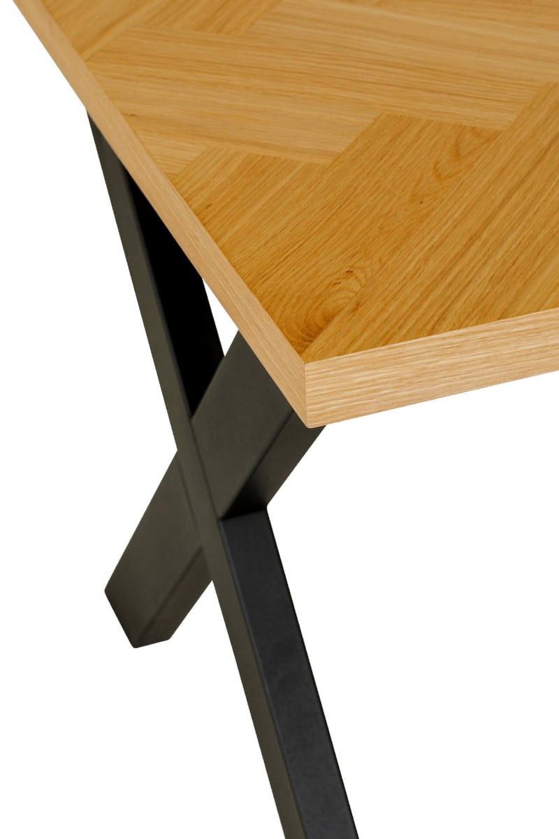 Nate Dining Table 1800 - Natural Oak - Image 6