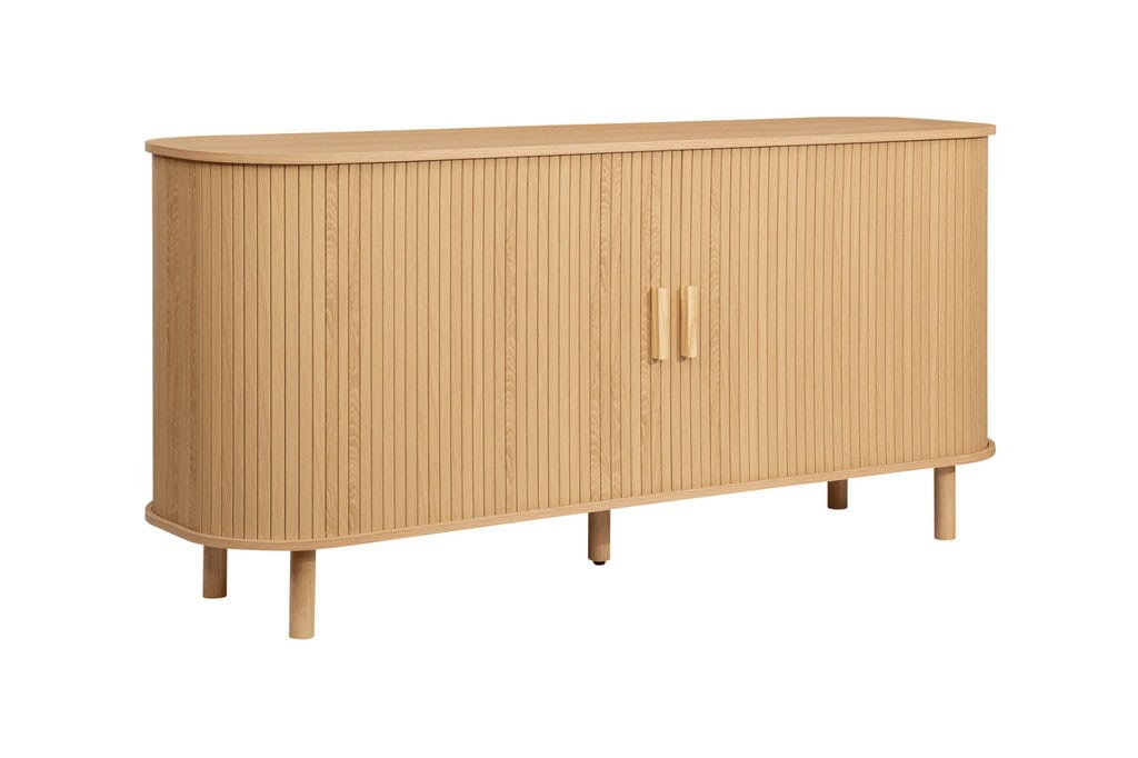 Axel 2 Door Fluted Sideboard - Oak | Buy Online | Beds.ie