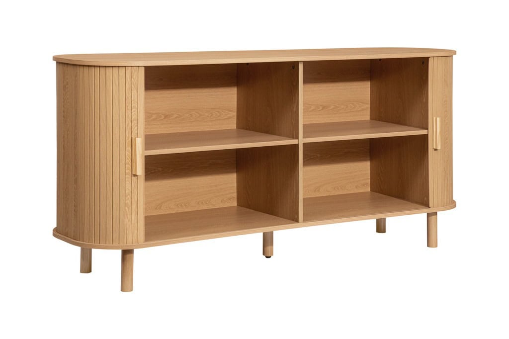 Axel 2 Door Fluted Sideboard - Oak - Image 3
