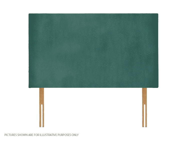 Apollo 5ft Bournemouth Headboard - Velvet Turquoise | Buy Online | Beds.ie