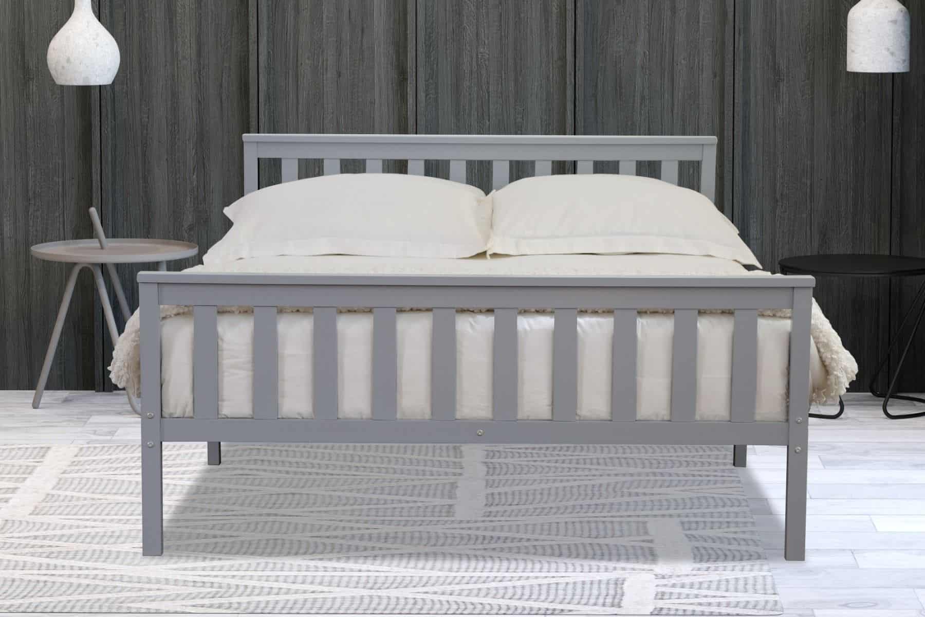 Flintshire 4ft6 Marnel Bedframe - Grey - Image 2