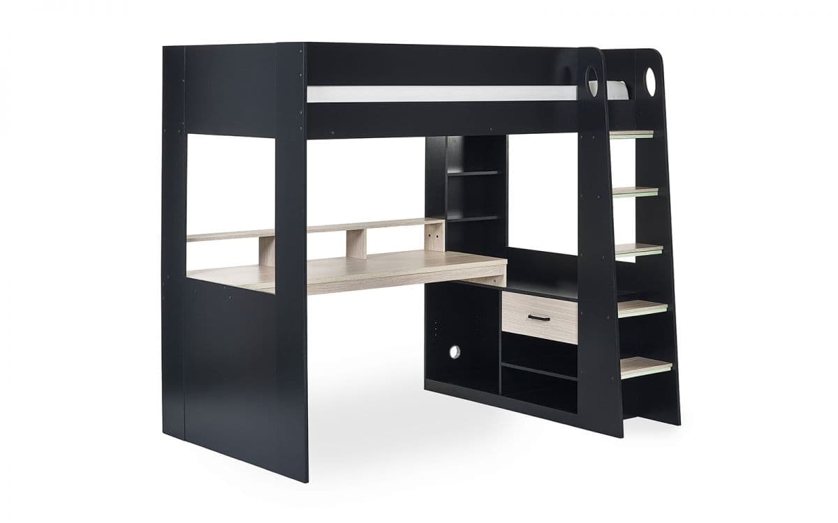 Blake Gaming Highsleeper - Black & Pale Wood - Image 8