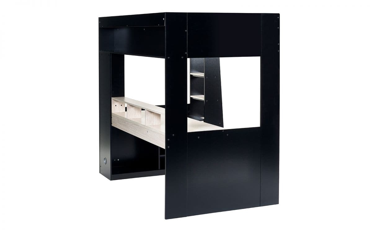 Blake Gaming Highsleeper - Black & Pale Wood - Image 10