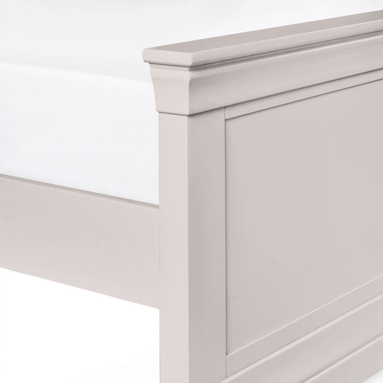 Rochelle 4ft6 Bedframe - Light Grey - Image 6