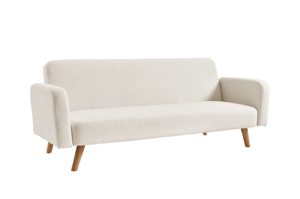 Micah Sofa Bed - Boucle White - Image 4