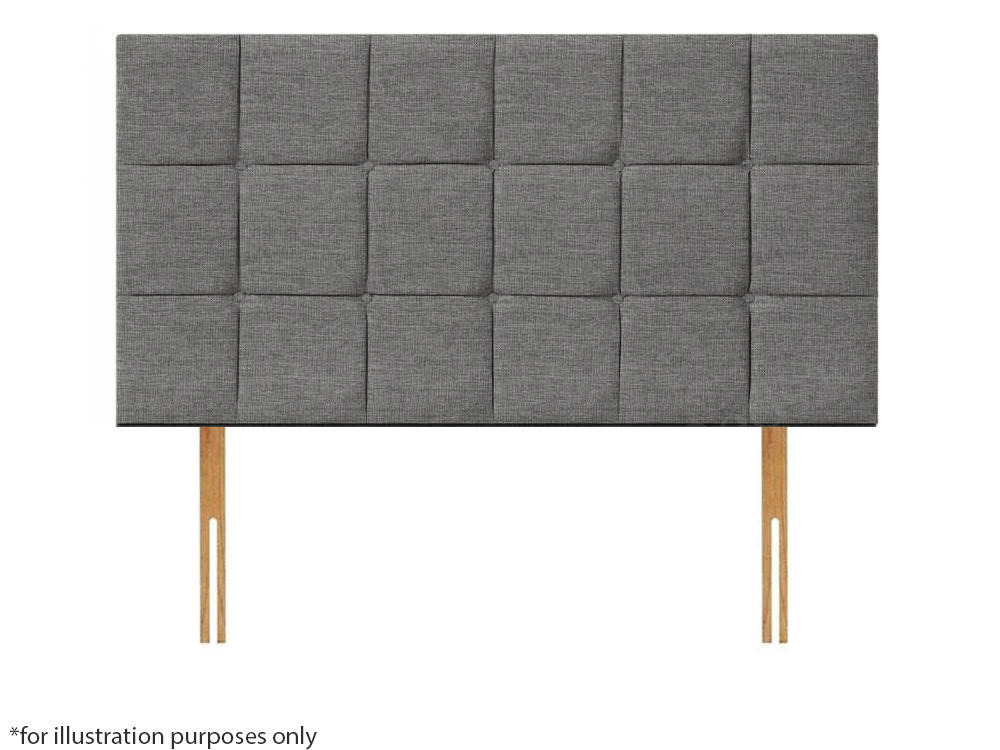 Apollo 5ft Croydon Headboard - Azzure Grey | Buy Online | Beds.ie