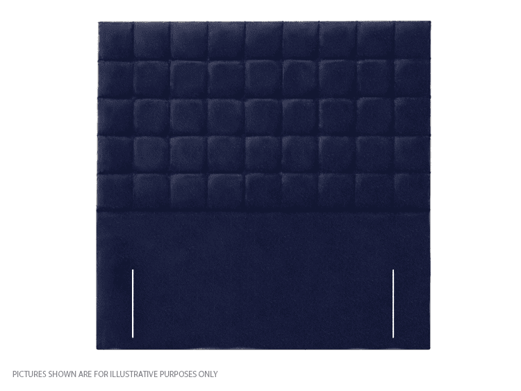 Apollo 4ft6 Prague Headboard - Velvet Navy Blue | Buy Online | Beds.ie