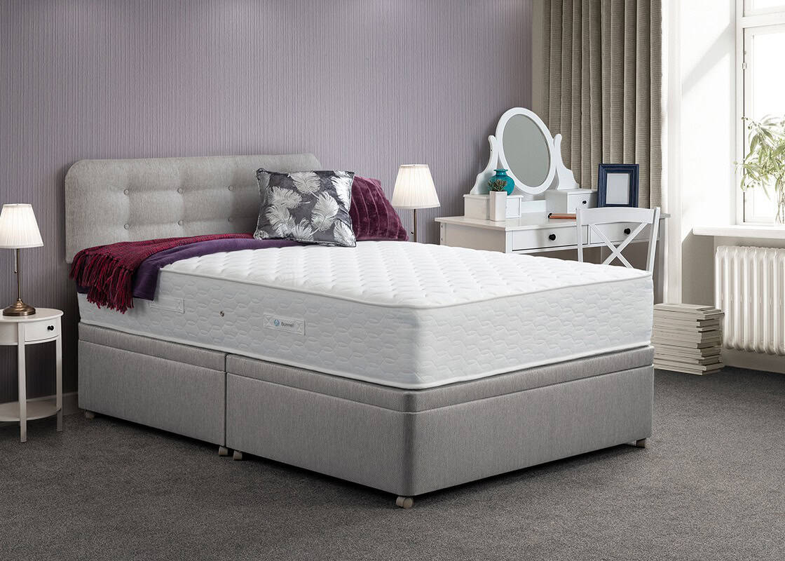 2ft6 Aquamarine Comfort 2 Drawer Divan Bed | Buy Online | Beds.ie