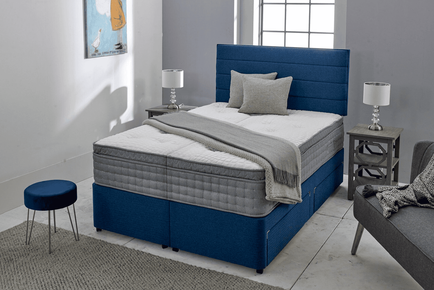 Healthbeds 6ft Bari 3200 4 Drawer Zip & Link Bed - Image 4