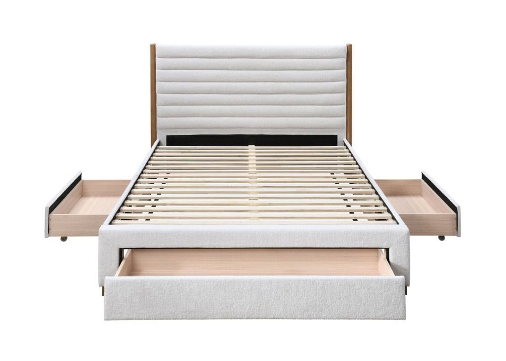 5ft Arabella Drawer Bedframe - Grey - Image 4