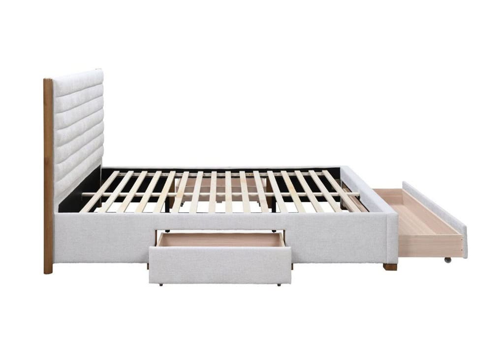 5ft Arabella Drawer Bedframe - Grey - Image 8