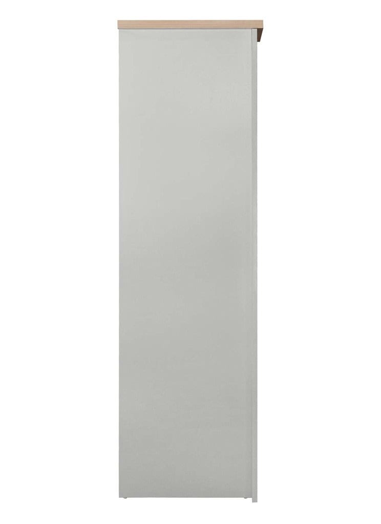 Highgate 2 Door Wardrobe - Grey & Oak - Image 5