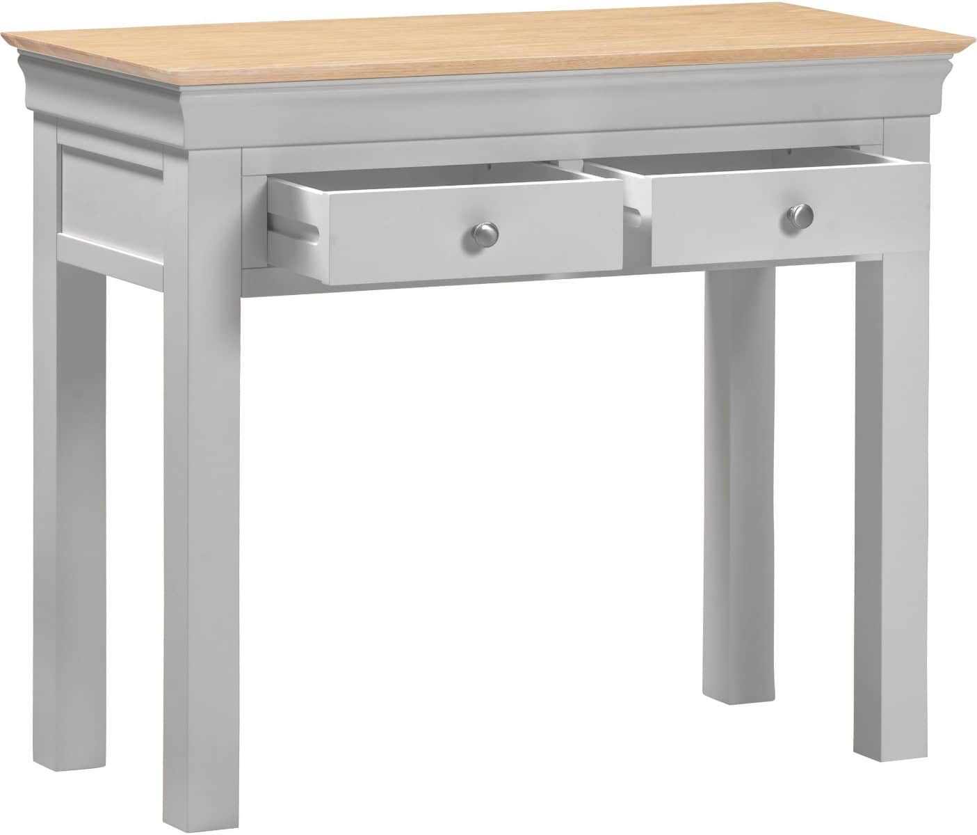 Bordeaux Console Table - Pebble Grey - Image 2