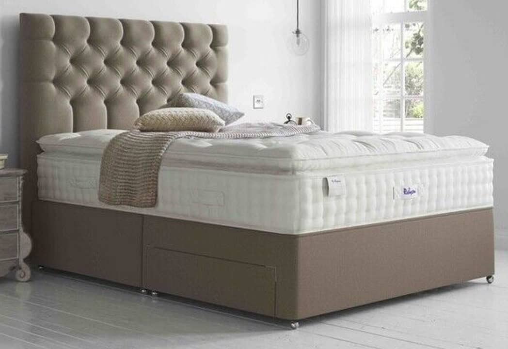 Relyon 5ft Luxury Silk Ottoman Divan Bed Set | Buy Online | Beds.ie