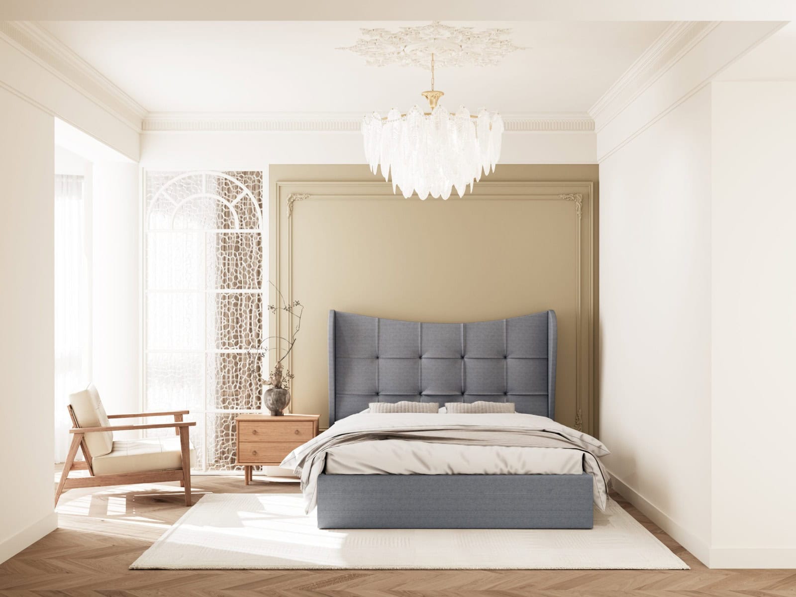 Verona 5ft Ottoman Bedframe - Grey - Image 3