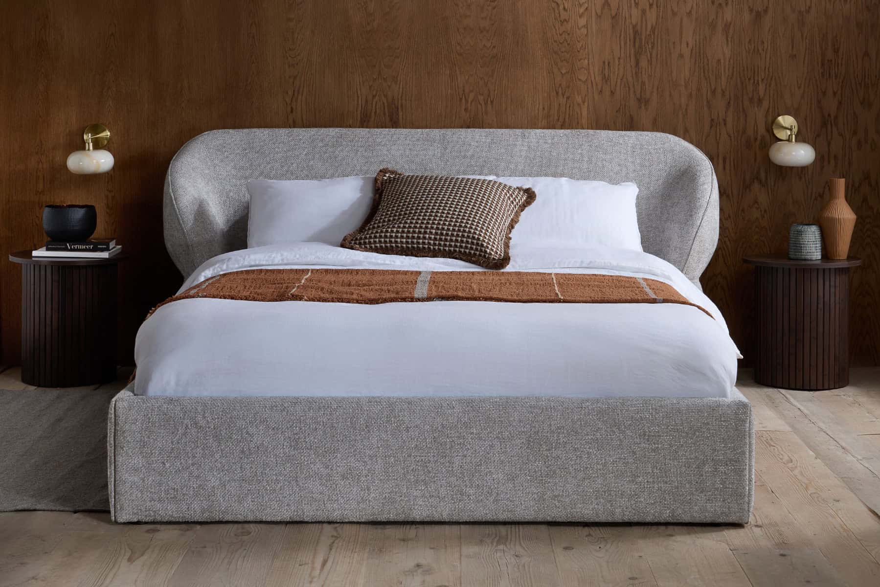 5ft Milan Bedframe - Grey - Image 2