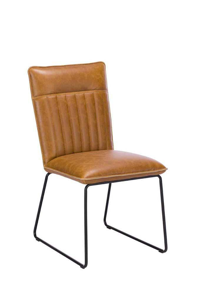 Cooper Dining Chair (Pair) - Tan | Buy Online | Beds.ie
