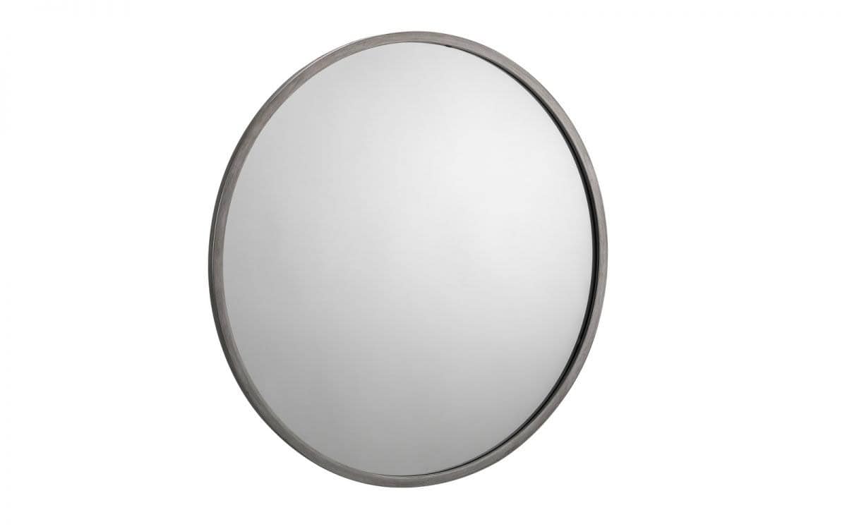 Ramsey Round Wall Mirror - Pewter - Image 2