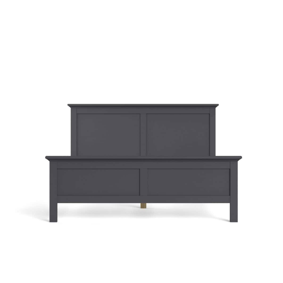 Paris 4ft6 Bedframe - Grey | Buy Online | Beds.ie
