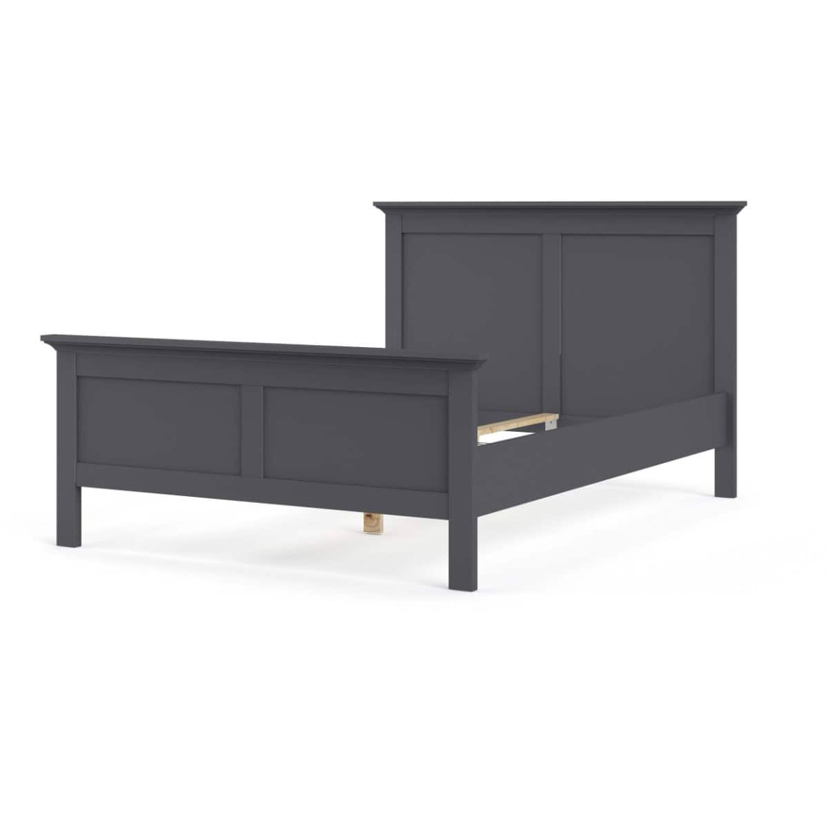 Paris 4ft6 Bedframe - Grey - Image 2