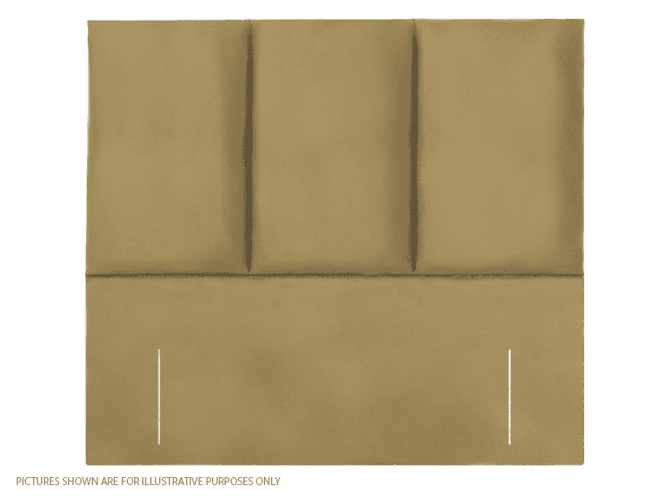 Apollo 4ft6 Monaco Headboard - Velvet Sand | Buy Online | Beds.ie