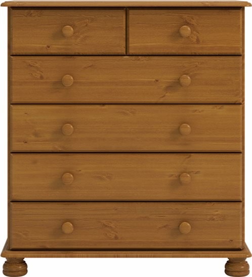 Richmond 2+4 Chest - Pine - Image 2