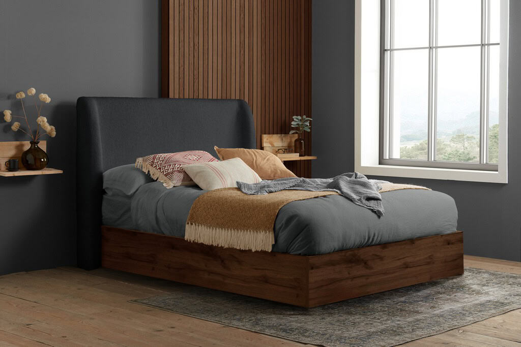 Halfden 5ft Ottoman Bedframe - Grey | Buy Online | Beds.ie