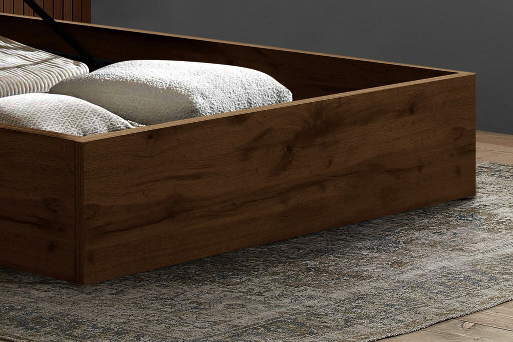 Halfden 5ft Ottoman Bedframe - Grey - Image 6