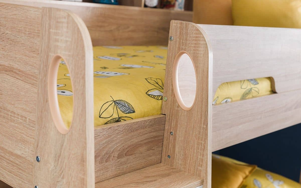 Lynx Bunk Bed - Sonoma Oak - Image 3