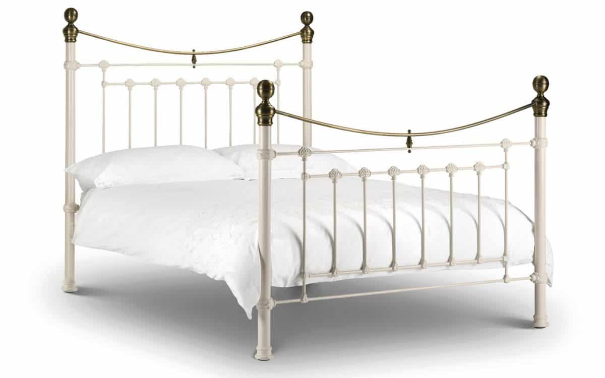 Veronica 5ft Bedframe - Stone White | Buy Online | Beds.ie