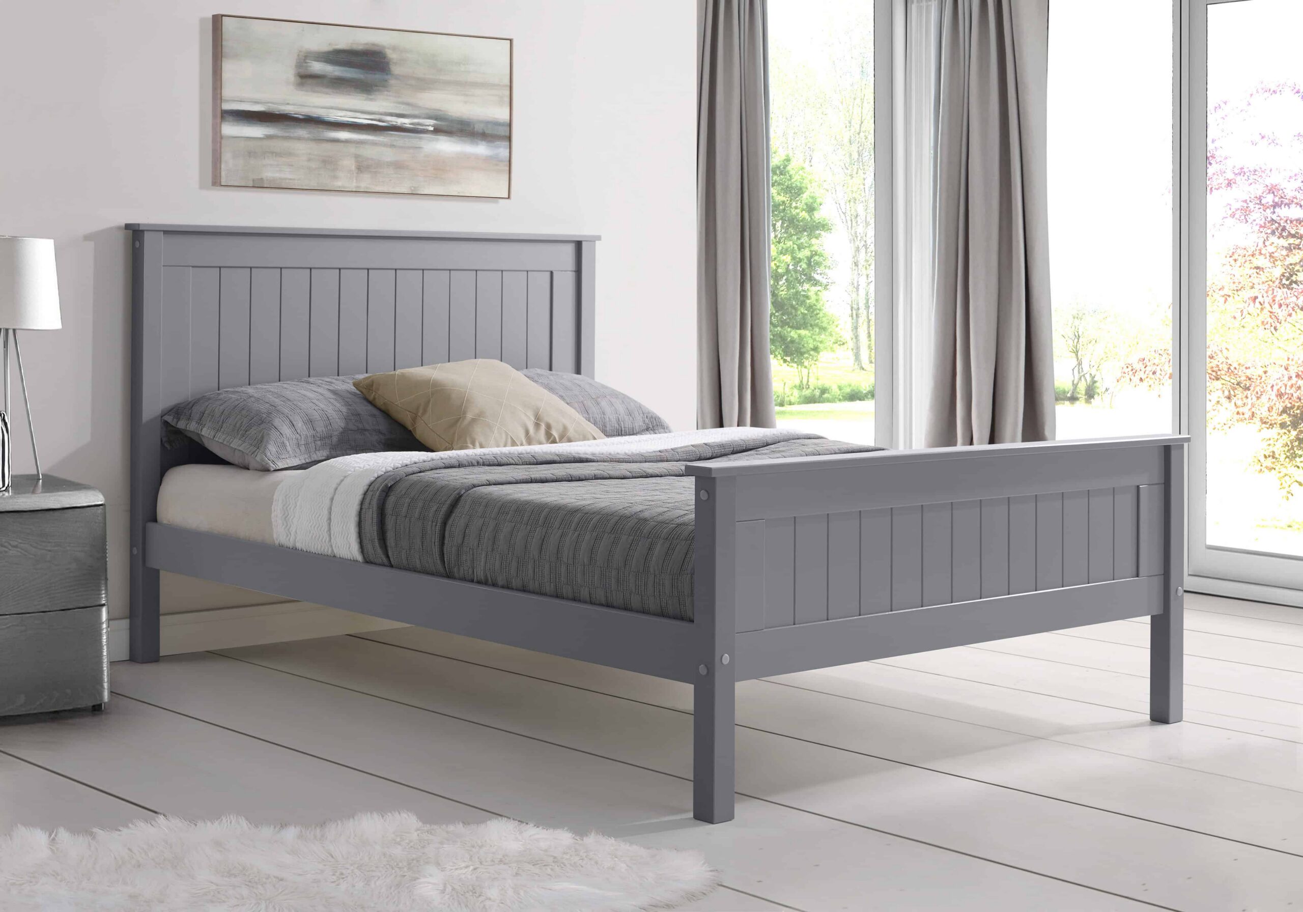 Limelight Taurus High End 3ft Bedframe - Grey | Buy Online | Beds.ie