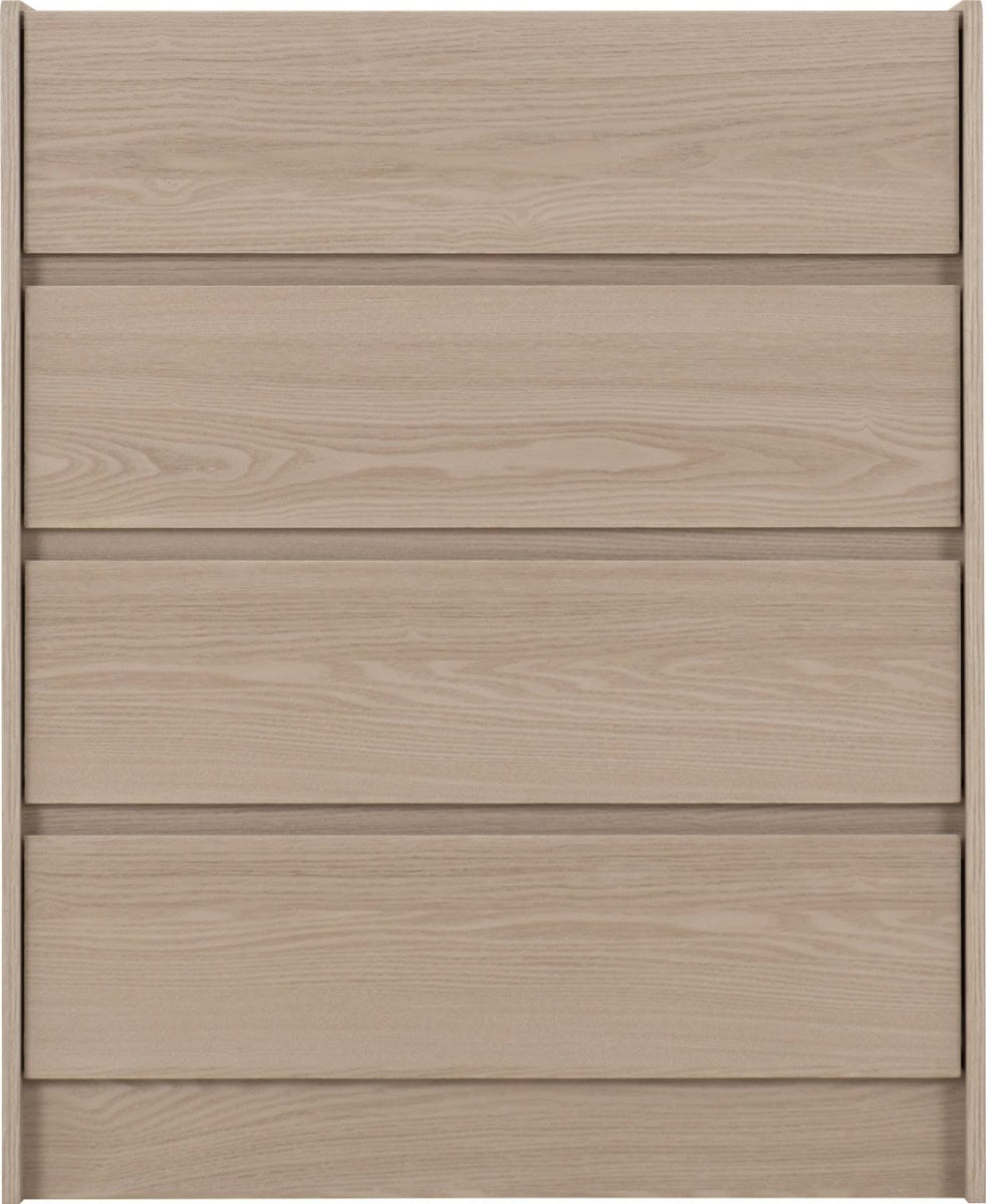 Paris 4 Drawer Chest - Smoked Ash - Image 2