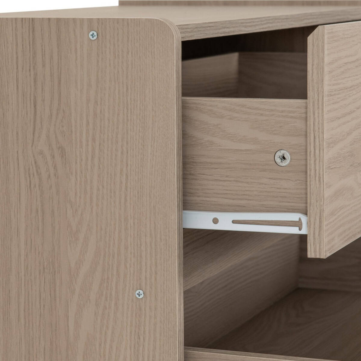 Paris 4 Drawer Chest - Smoked Ash - Image 3