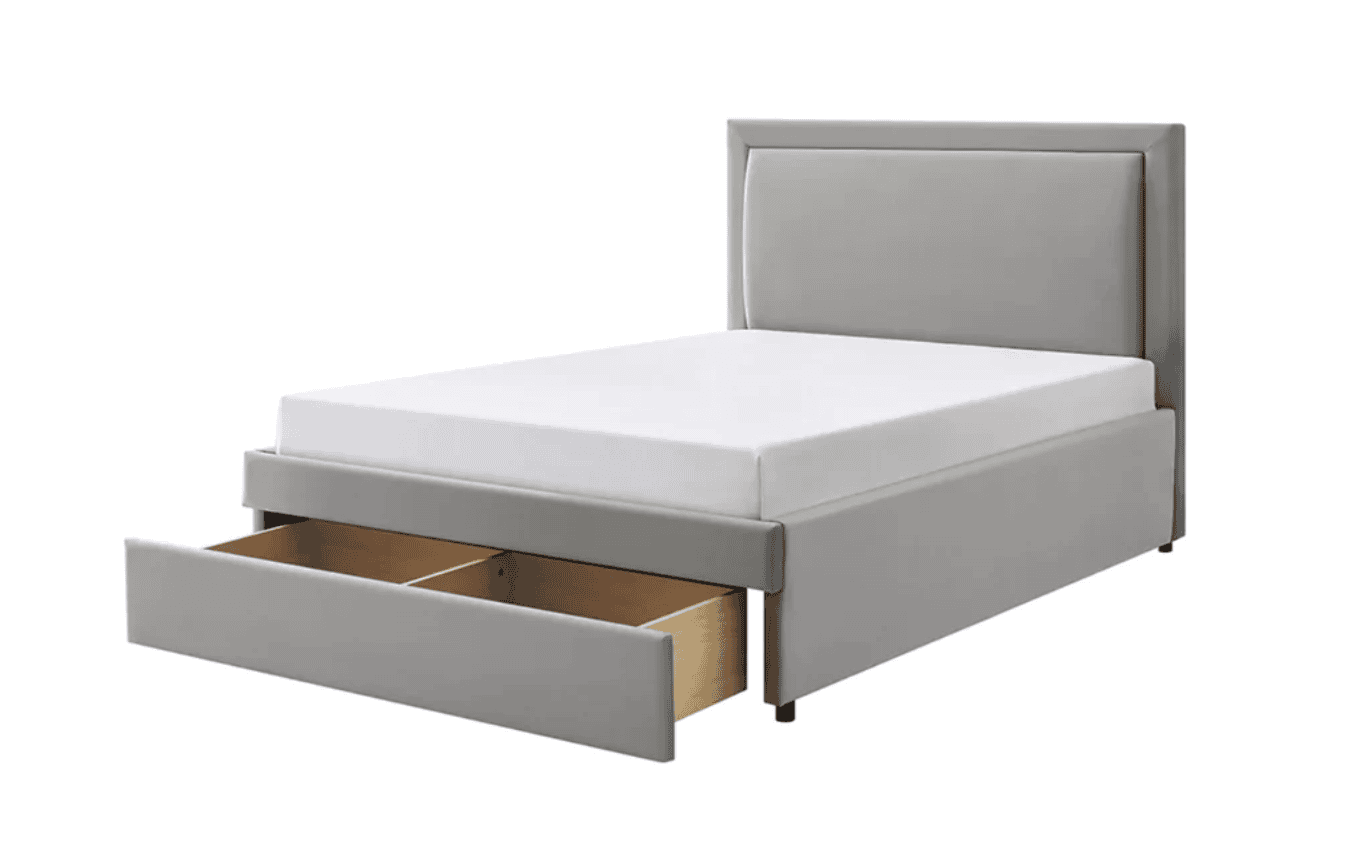 Limelight Ursa 5ft Storage Bedframe - Grey Velvet - Image 7