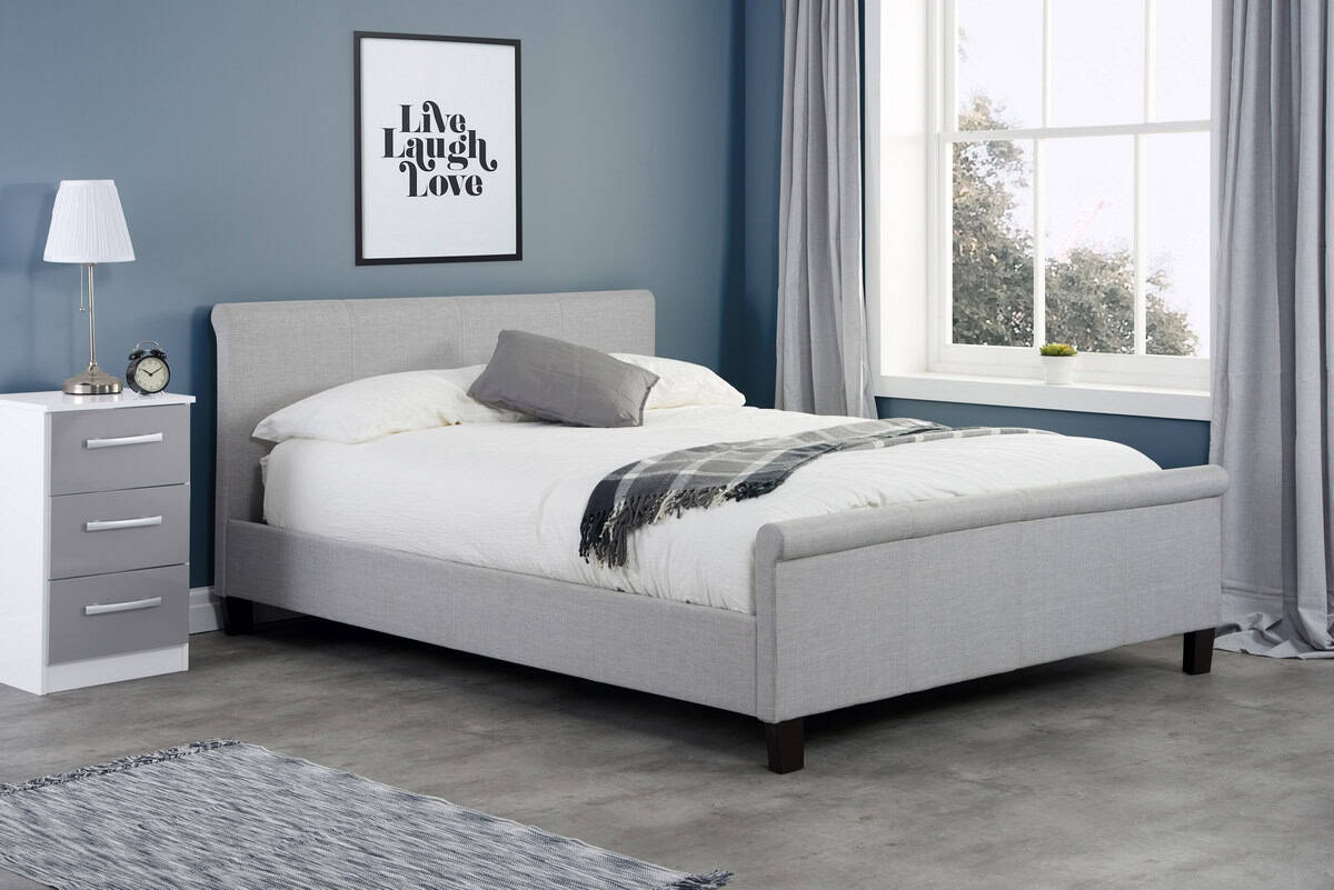 Stratus 5ft Bed - Grey | Buy Online | Beds.ie