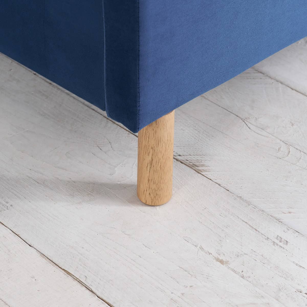 Loxley 5ft Bedframe - Blue Velvet - Image 6